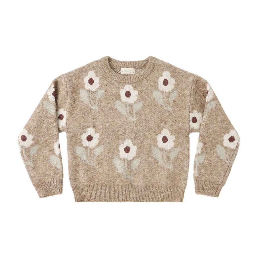 Rylee and Cru Fawn Flower Aspen Sweater