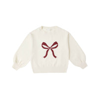 Rylee and Cru Natural Bow Aspen Sweater