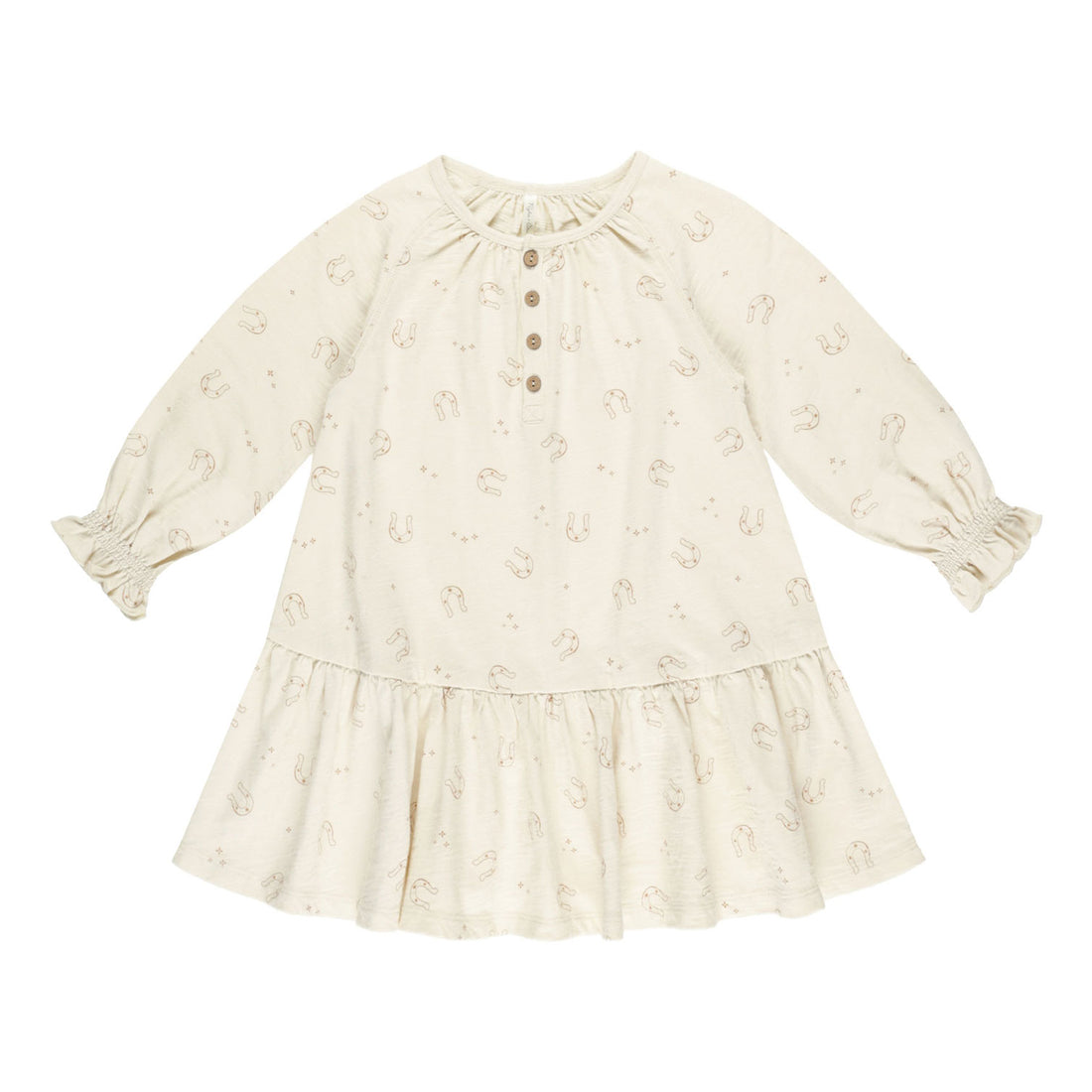 Rylee and Cru Natural Horseshoes Swing Dress