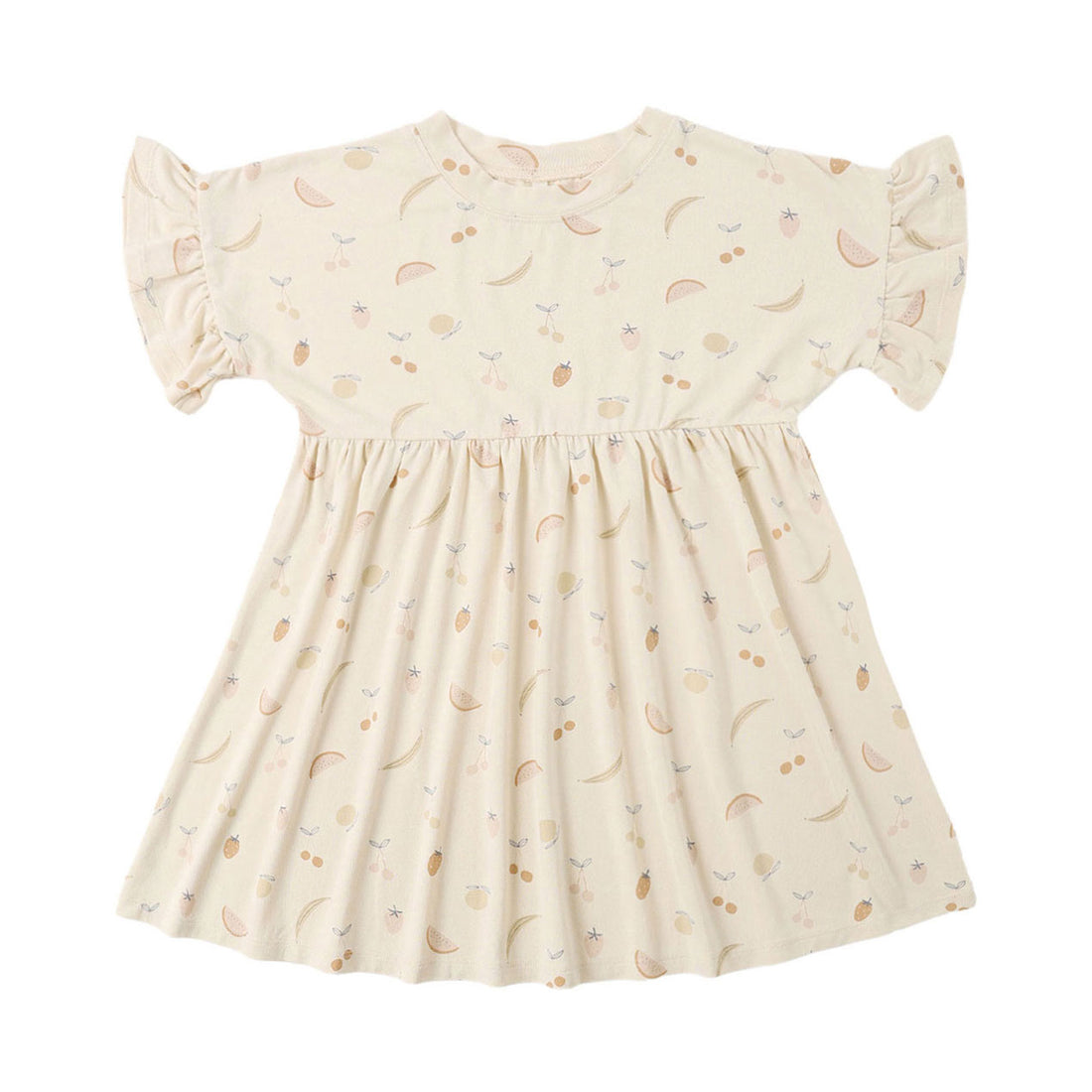 Rylee and Cru  Shell Fruit Babydoll Dress