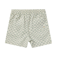 Rylee and Cru Seafoam Check Boardshort