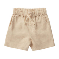 Rylee and Cru Heathered-Sand Bermuda Short - Heathered Sand