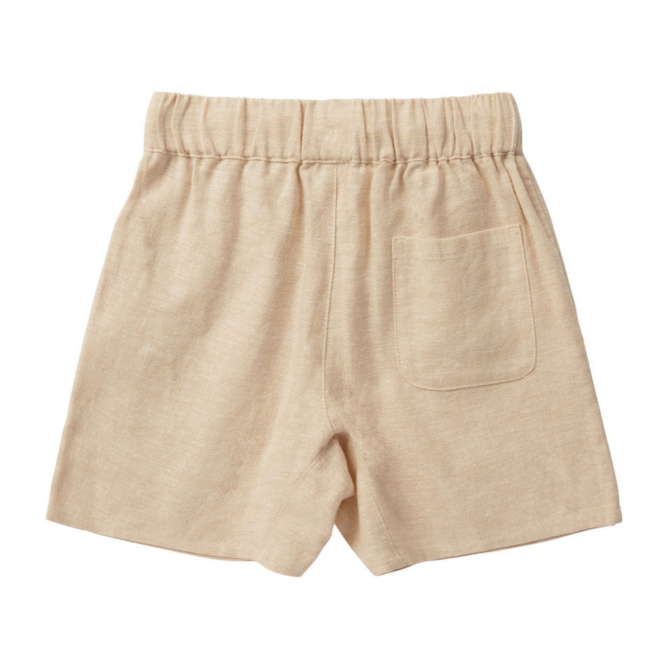 Rylee and Cru Heathered-Sand Bermuda Short - Heathered Sand