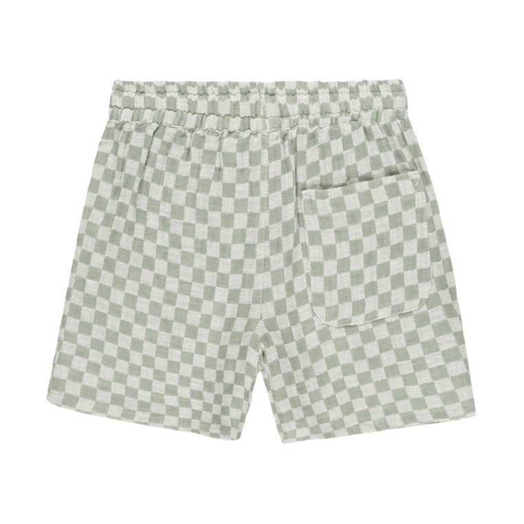 Rylee and Cru Sage Check Bermuda Short