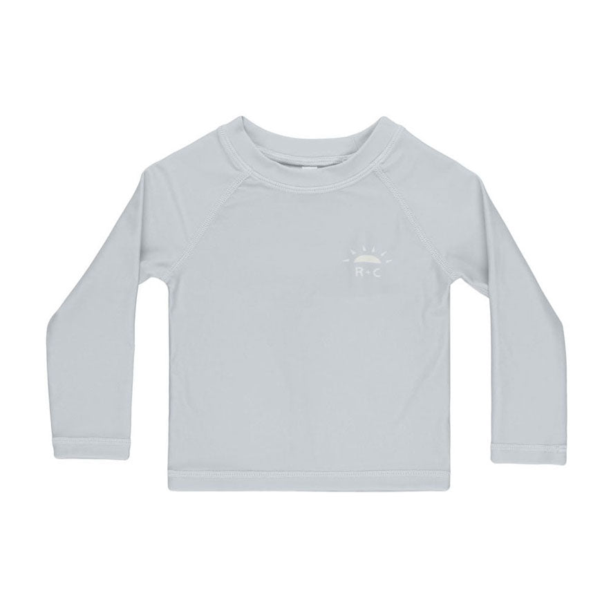 Rylee and Cru Light Blue Long Sleeve Rashguard
