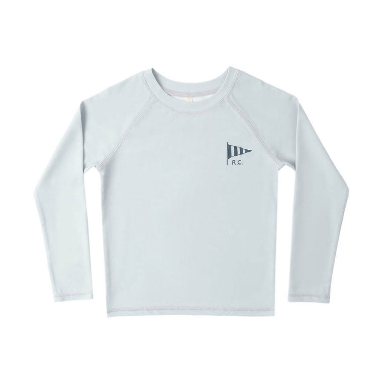 Rylee and Cru Light Blue Long Sleeve Rashguard