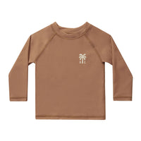 Rylee and Cru Clay Rash Guard - Clay