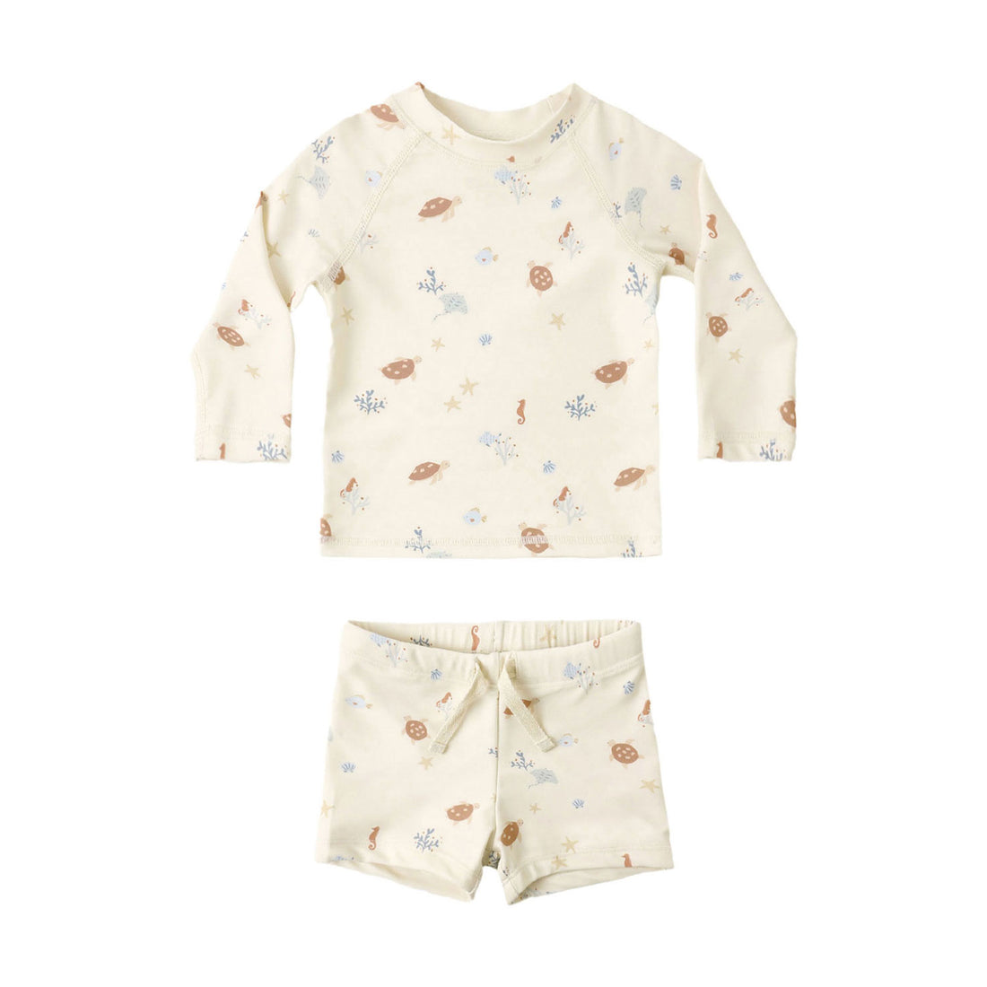 Rylee and Cru  Natural Aquati Rashguard Set