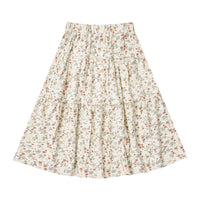 Rylee and Cru Aster Tiered Midi Skirt