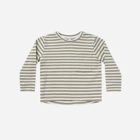 Rylee and Cru Fern Stripe Long Sleeve Skater Tee