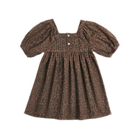 Rylee and Cru Leopard Gretta Babydoll Dress