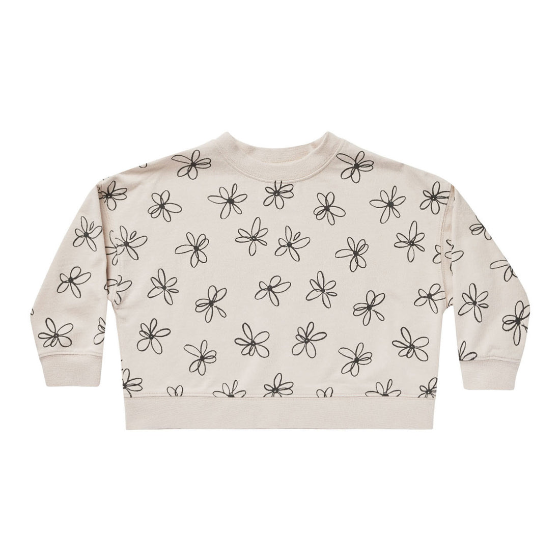 Rylee and Cru Sketchy Fleur Boxy Pullover
