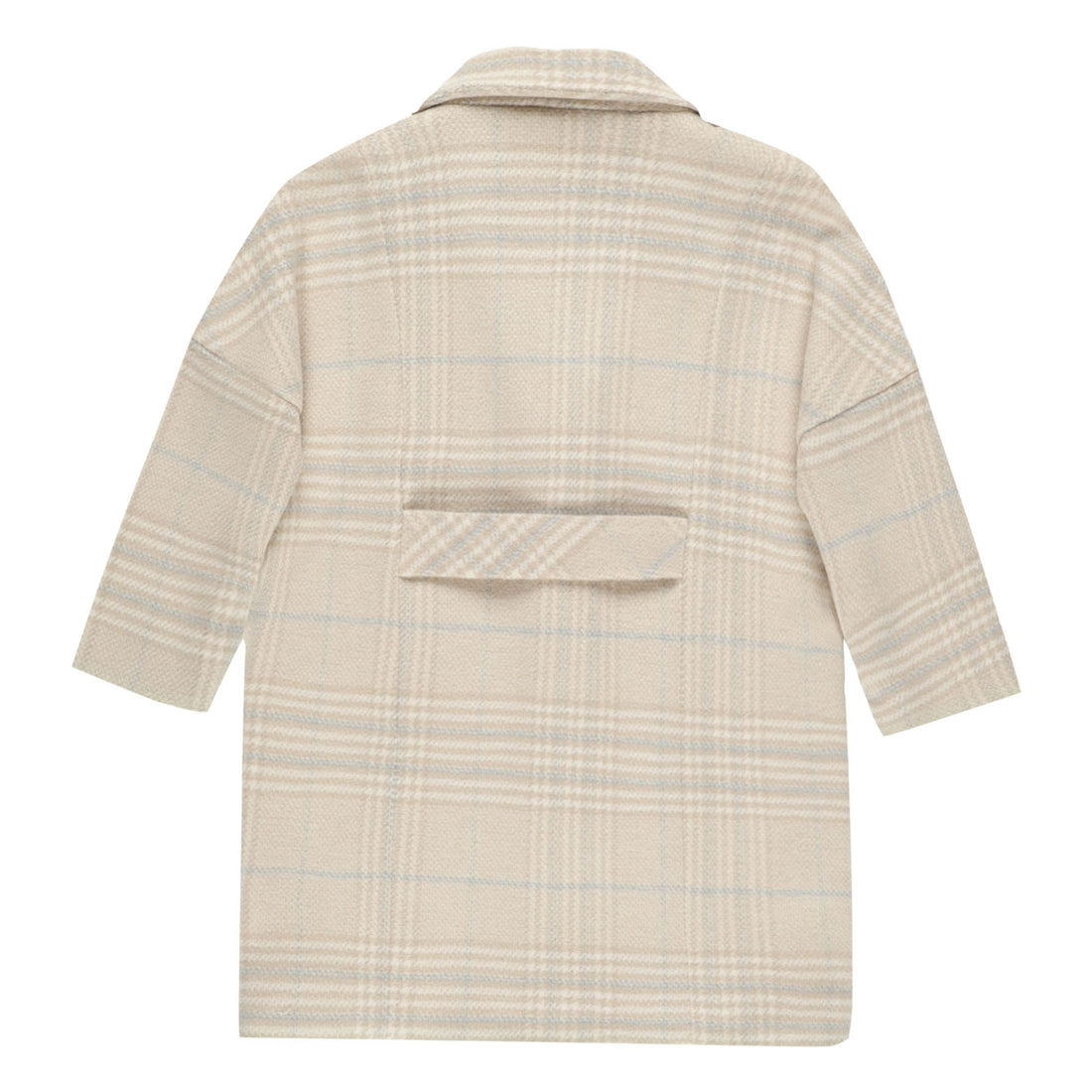 Rylee and Cru Fall Plaid Longline Coat