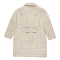 Rylee and Cru Fall Plaid Longline Coat