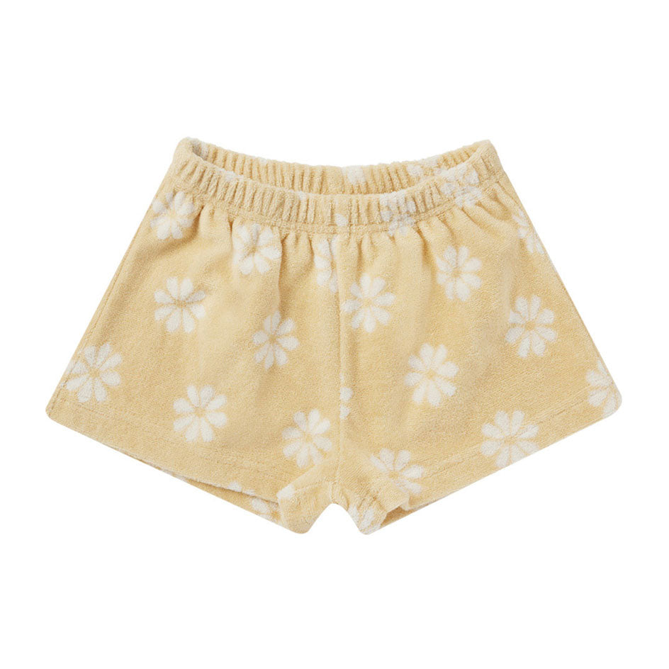 Rylee and Cru Yellow Track Short - Daisy