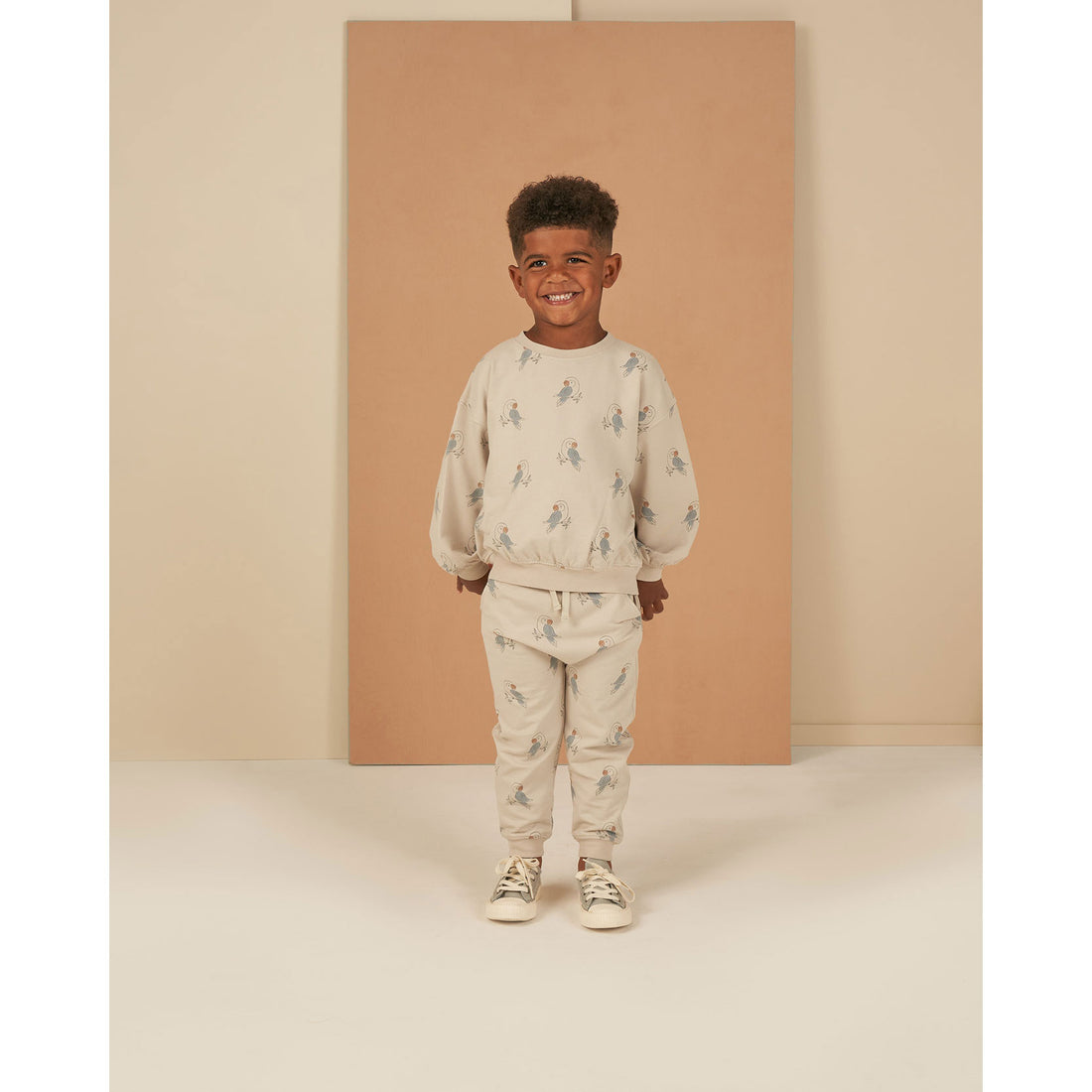 Rylee and Cru Dove Sweatshirt - Parrots