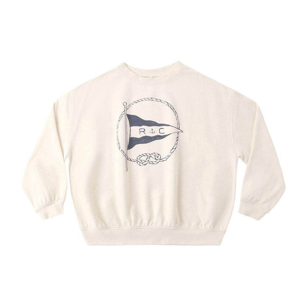 Rylee and Cru Nautical Flag Sweatshirt