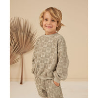 Rylee and Cru Sage Sweatshirt - Palm Check