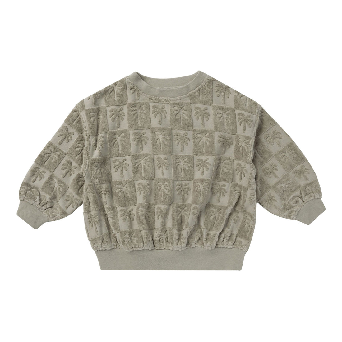 Rylee and Cru Sage Sweatshirt - Palm Check
