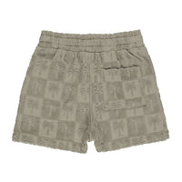 Rylee and Cru Sage Relaxed Short - Palm Check