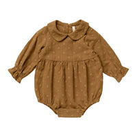 Rylee and Cru Brass Cora Romper