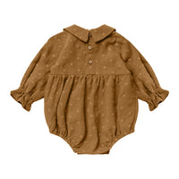 Rylee and Cru Brass Cora Romper