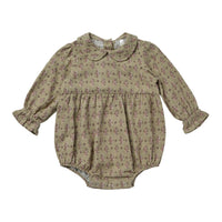 Rylee and Cru Flower Block Cora Romper