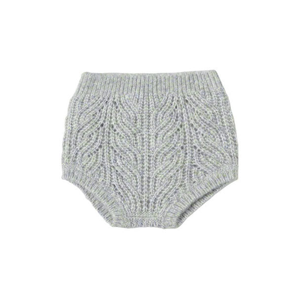 Rylee and Cru Dusty Blue Knit Bloomer