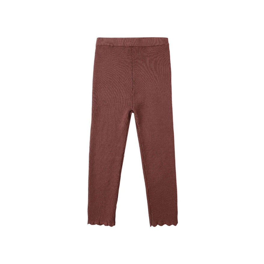 Rylee and Cru Burgundy Baby Legging
