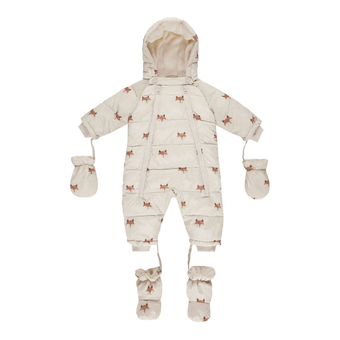 Rylee and Cru Fox Snow Puffer Suit