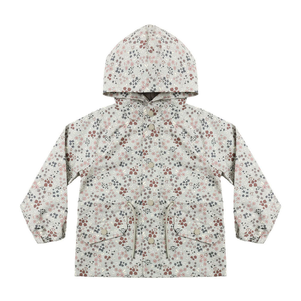 Rylee and Cru Sage Garden Raincoat