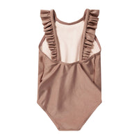 Rylee and Cru Mulberry Arielle One-Piece - Mulberry Shimmer