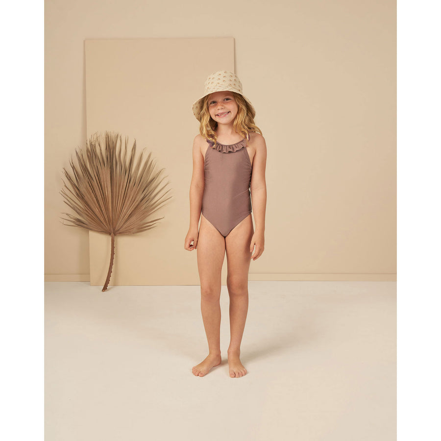 Rylee and Cru Mulberry Arielle One-Piece - Mulberry Shimmer – Ladida