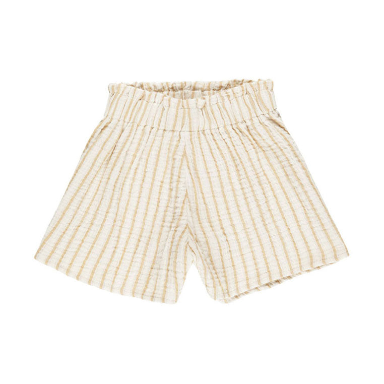 Rylee and Cru Marigold Stripe Remi Shorts