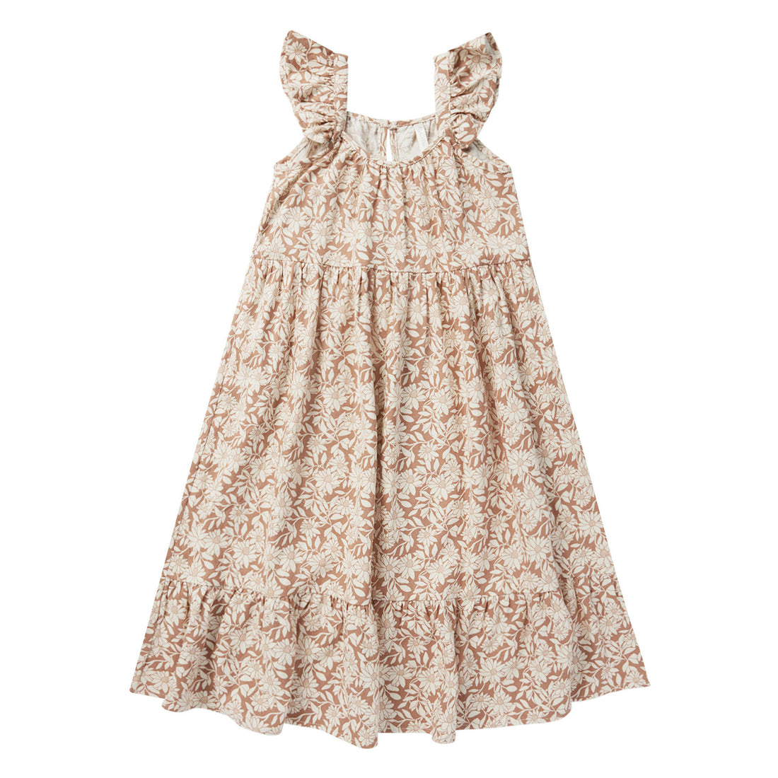 Rylee and Cru Plumeria Abbie Tiered Dress - Plumeria