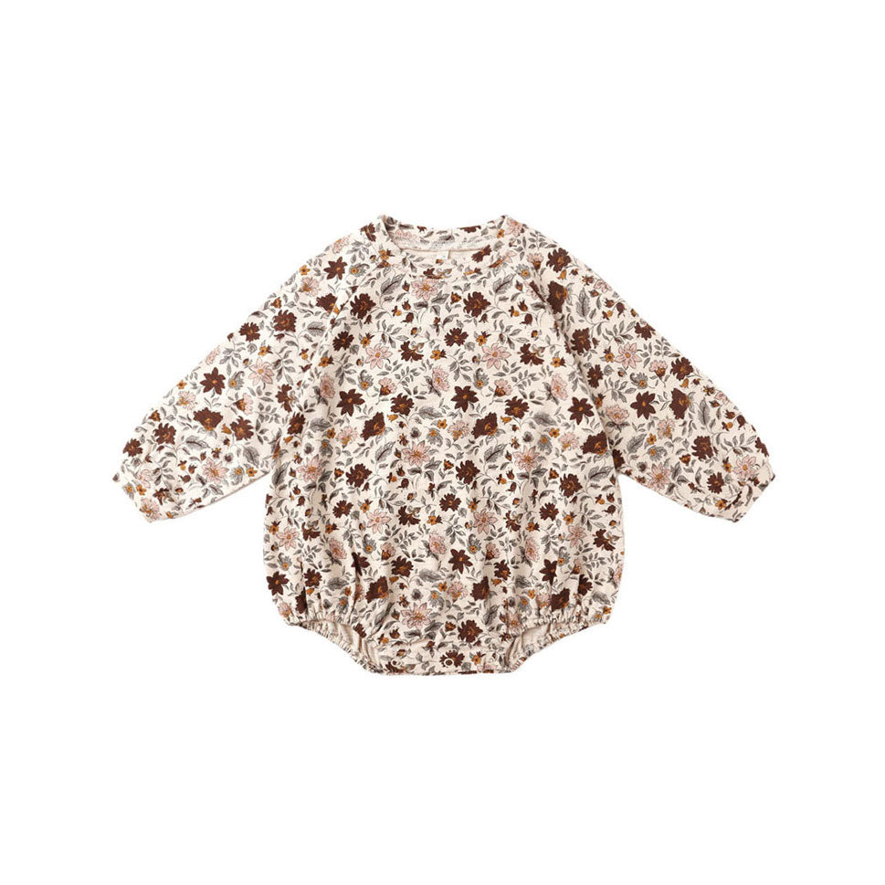 Rylee and Cru Posy Crewneck Romper