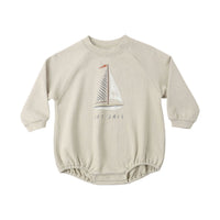 Rylee and Cru  Pebble Sail Crewneck Romper