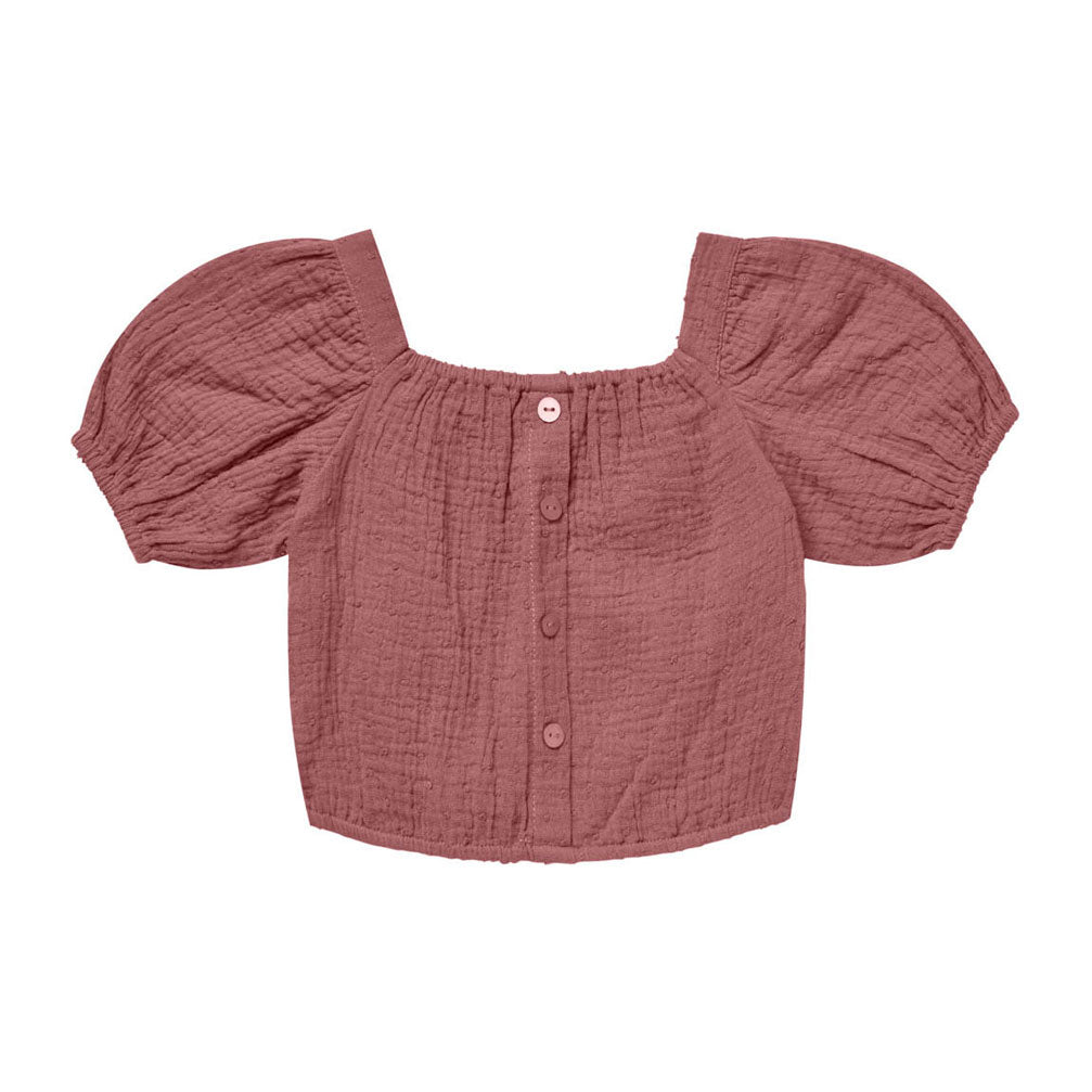 Rylee and Cru Raspberry Skipper Top
