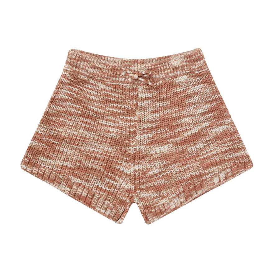 Rylee and Cru Heathered Spice Knit Shorts