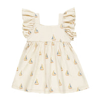 Rylee and Cru Sailboats Mariposa Dress