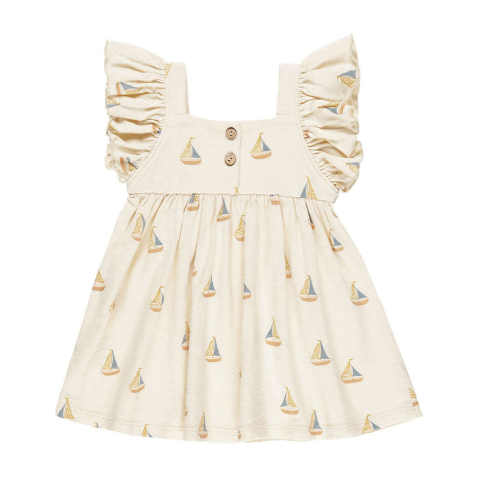 Rylee and Cru Sailboats Mariposa Dress