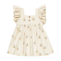 Rylee and Cru Sailboats Mariposa Dress
