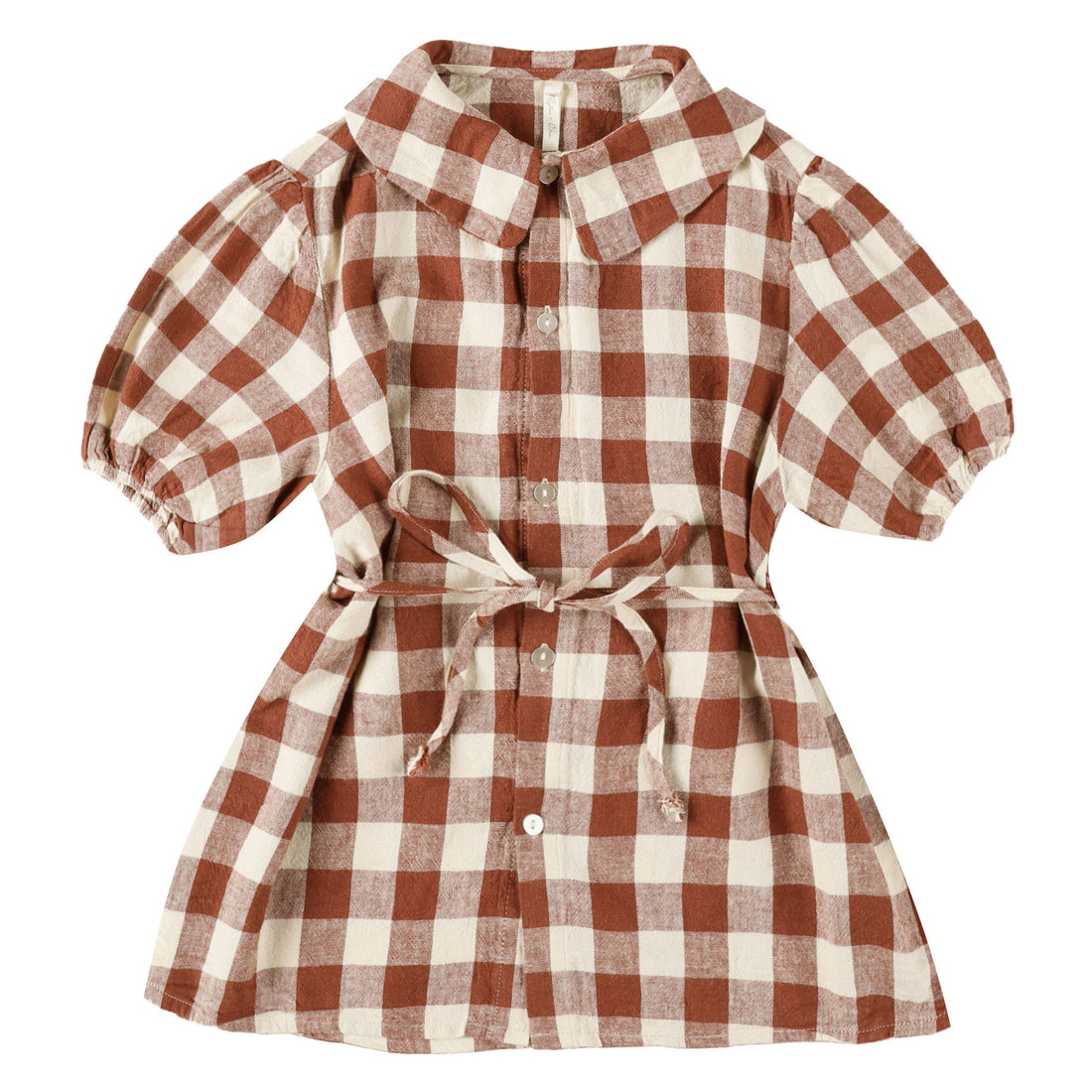 Rylee and Cru Ruby Plaid Olive Dress