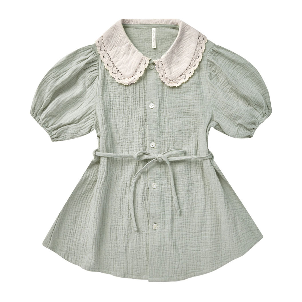Rylee and Cru Seafoam Olive Dress