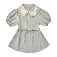 Rylee and Cru Seafoam Olive Dress