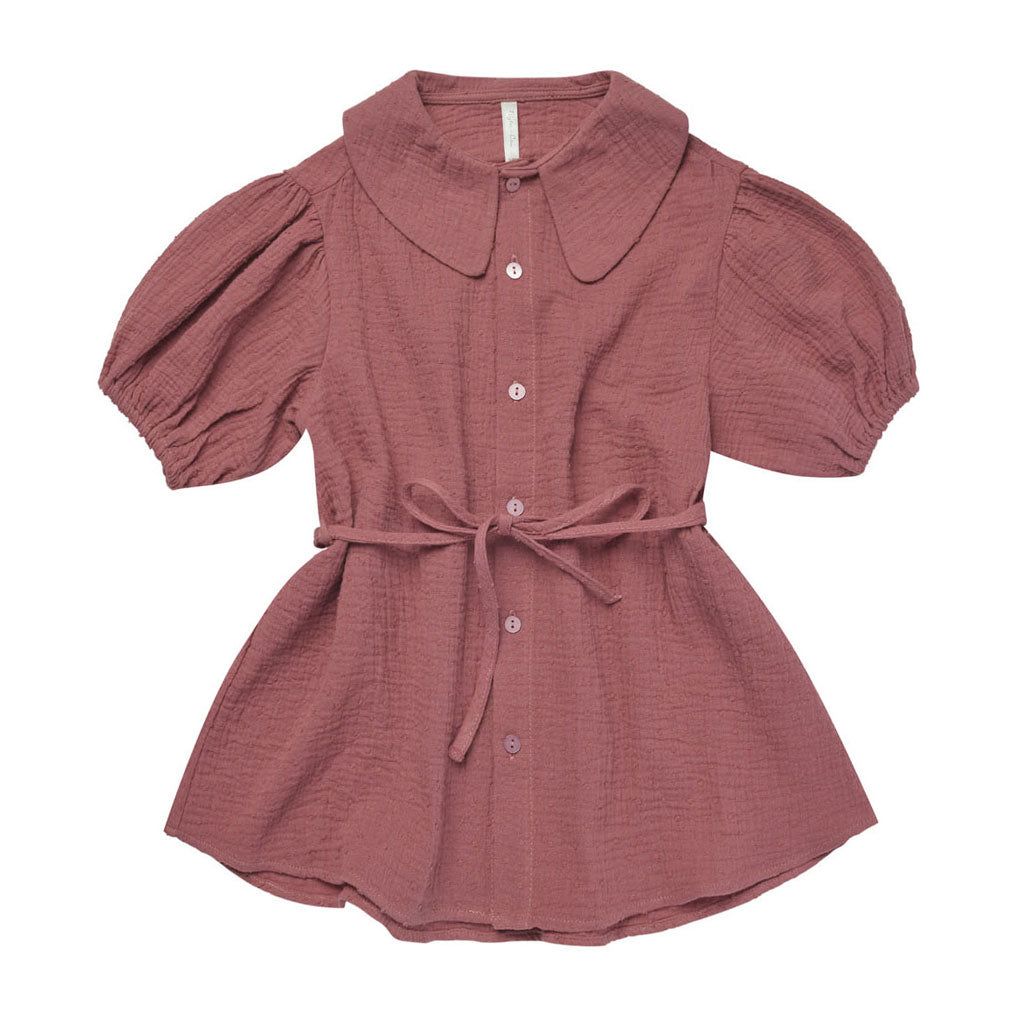 Rylee and Cru Raspberry Olive Dress