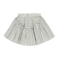 Rylee and Cru Eucalyptus Gingham Sparrow Skirt
