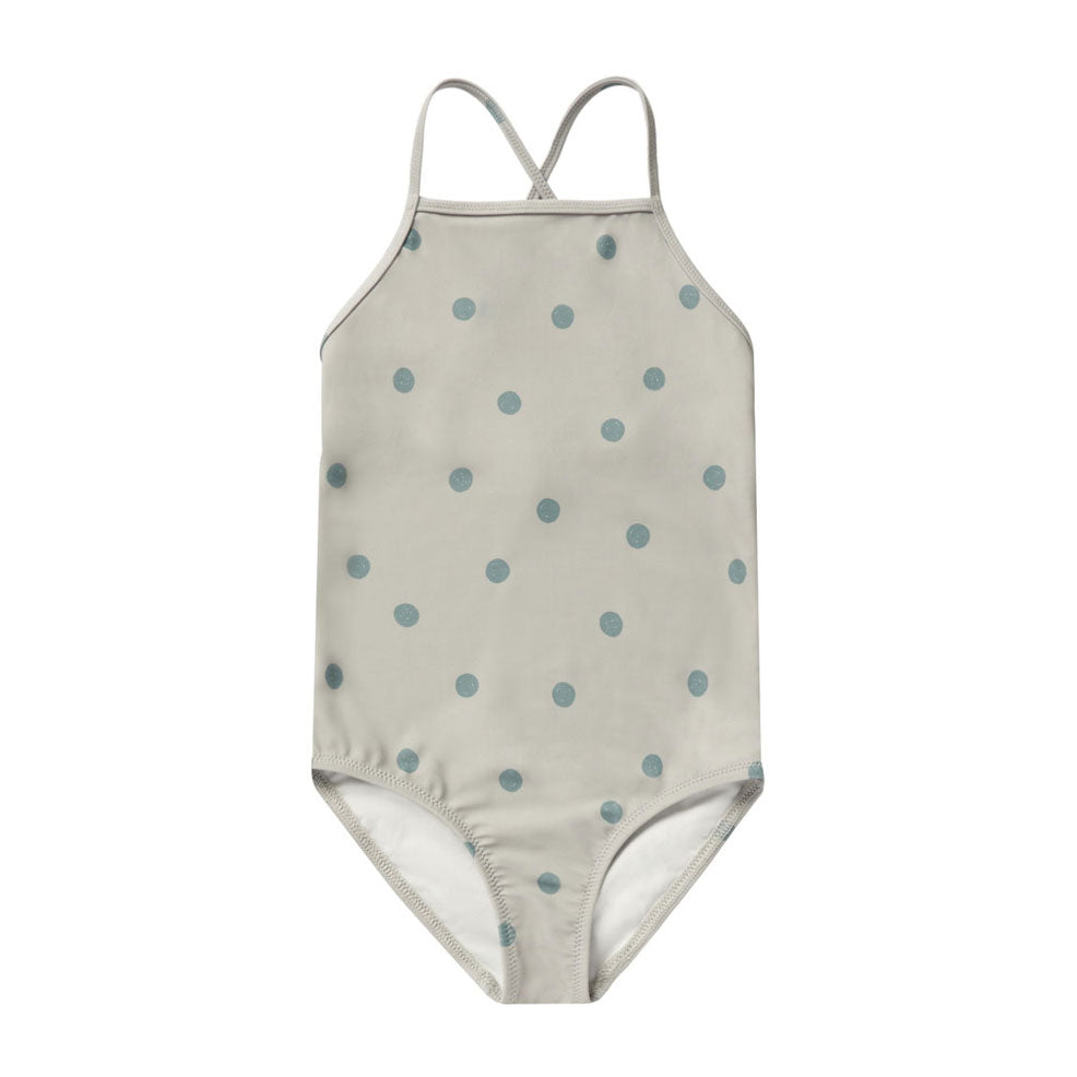 Rylee and Cru Seafoam Polka Dot Sky Swim One-Piece