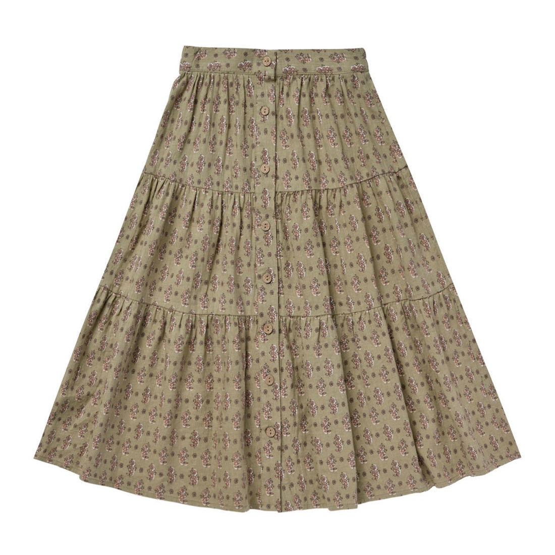 Rylee and Cru Flower Block Joelle Skirt