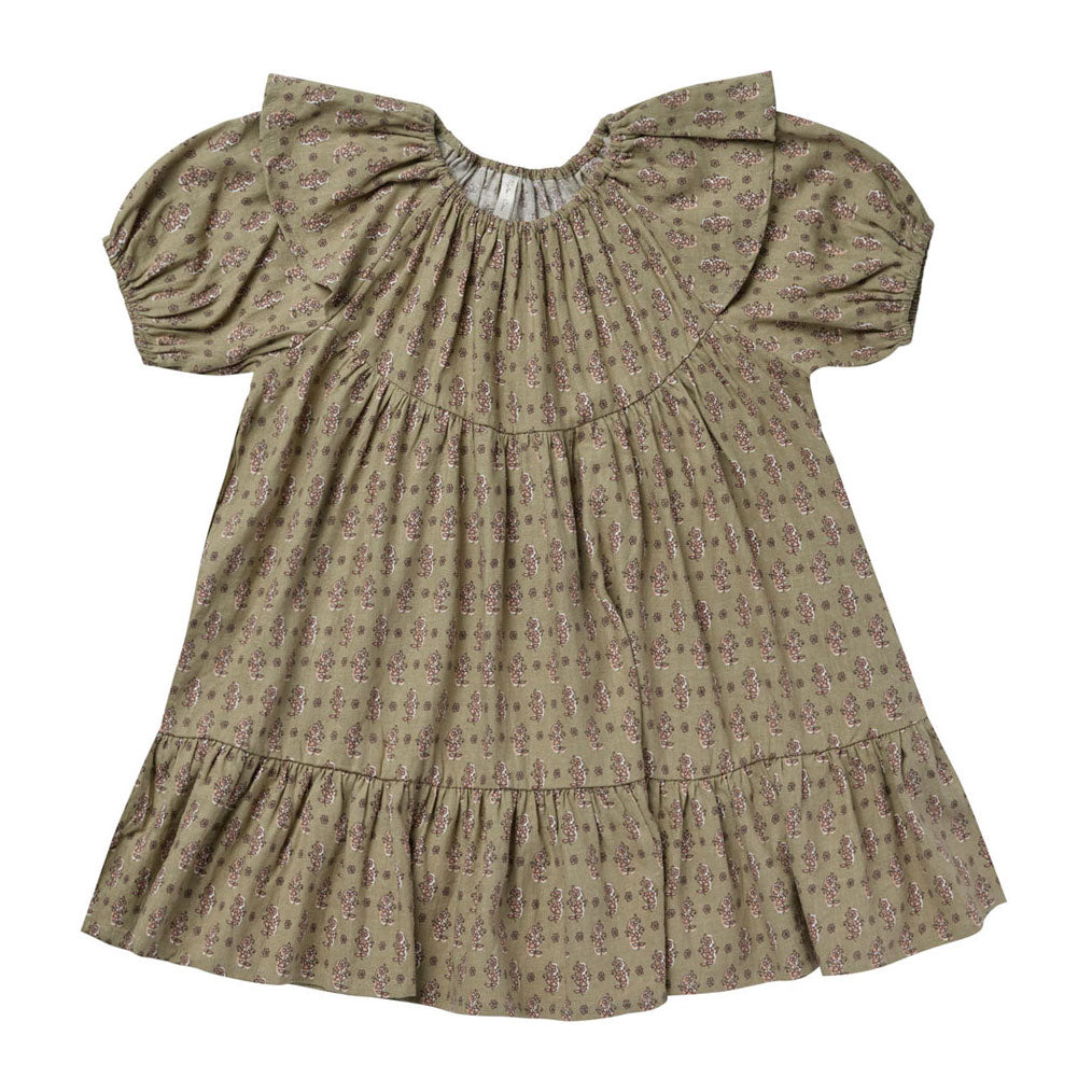 Rylee and Cru Flower Block Willow Dress